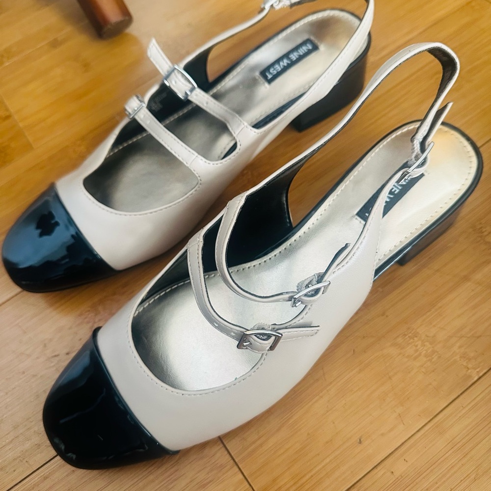 Nine West cap toe